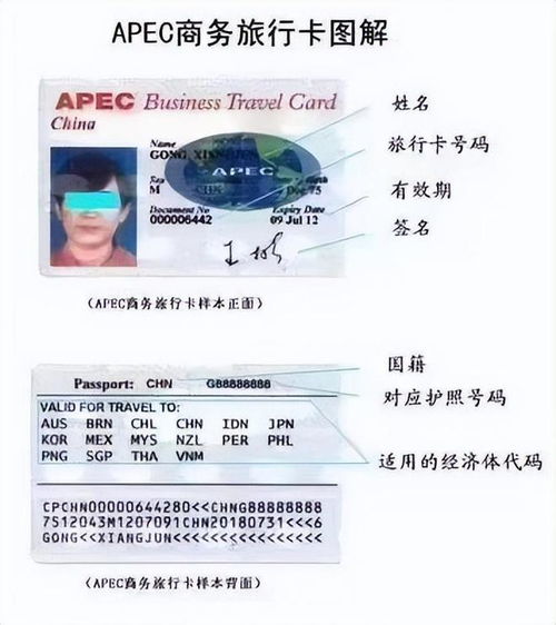 APEC商务旅行卡 五年免签畅行16国